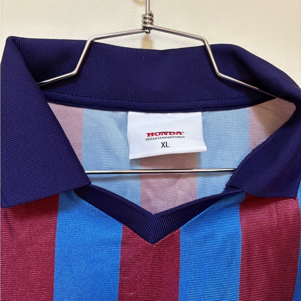 NWOT Urban Outfitters Honda Long Sleeve Soccer Jersey Polo Tee Size XL - Picture 6 of 13